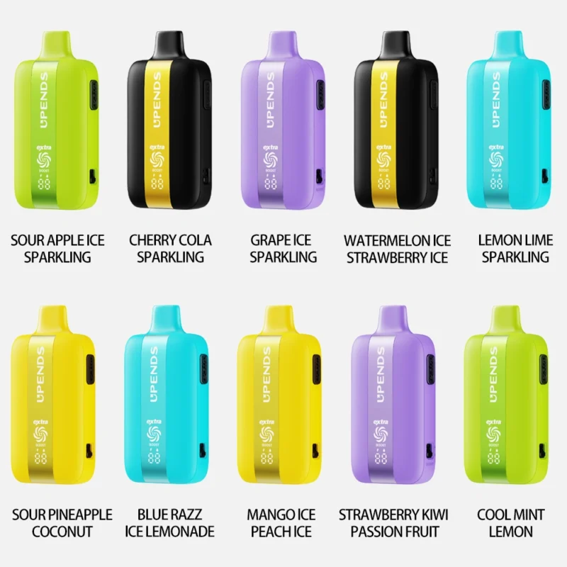 UPENDS UP7 – 35,000 Puffs, Extra Button For Dual Flavor, 10 Flavors